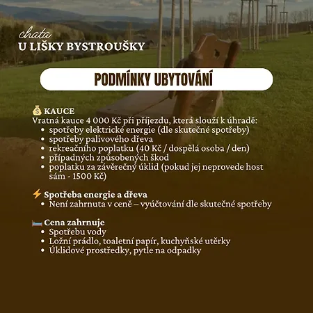 Apartment U Lisky Bystrousky Hyncice pod Susinou